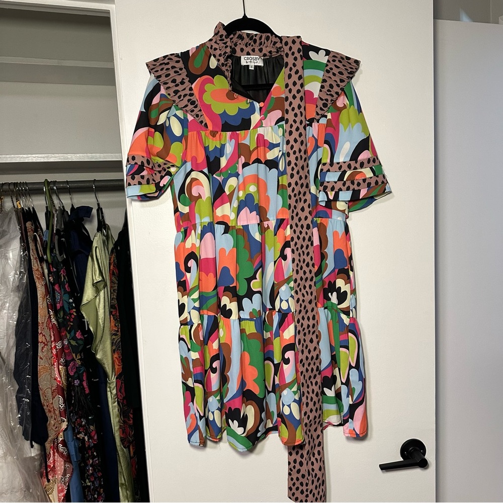 CROSBY Maisie Dress - Paint the Town